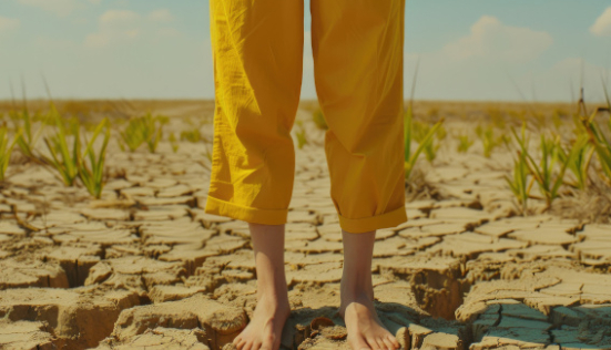 Comment apaiser naturellement des pieds secs ?